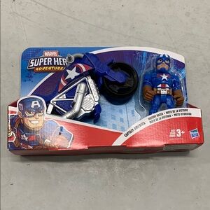 Marvel Super Hero Adventures Captain America Toy
